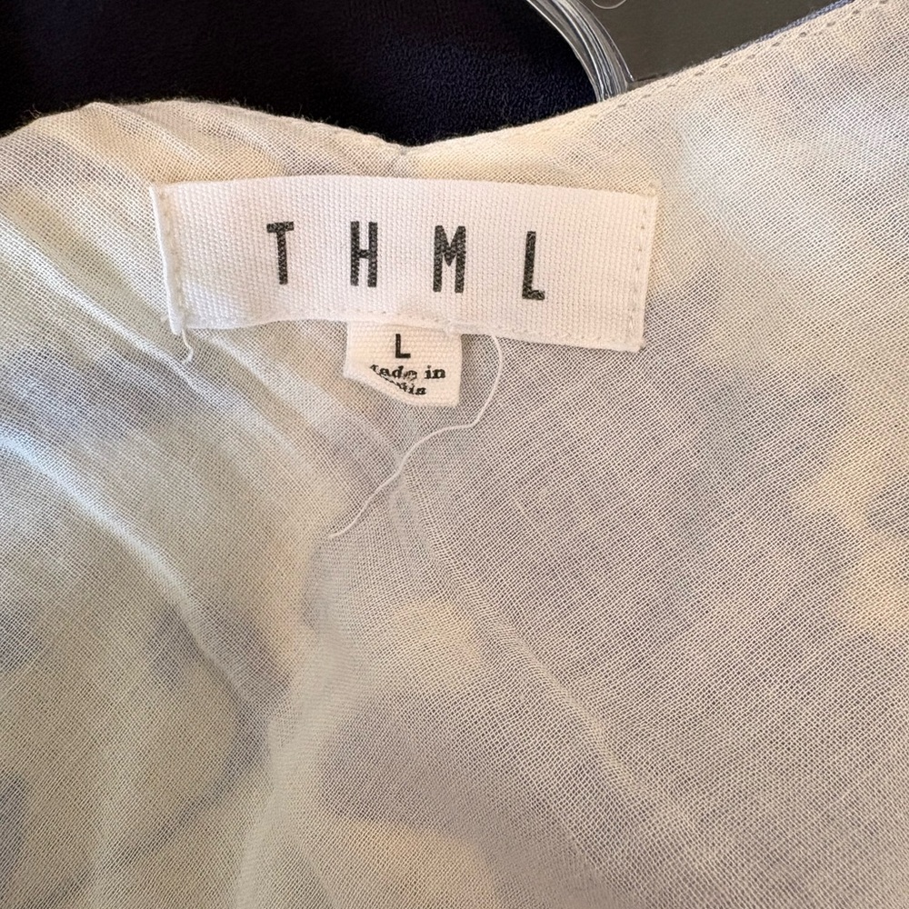 THML Blue and White Floral Dress - Picture 7 of 9